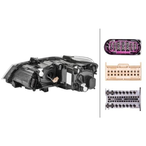 HELLA Hauptscheinwerfer 1EA 012 034-421 f&uuml;r VW, rechts