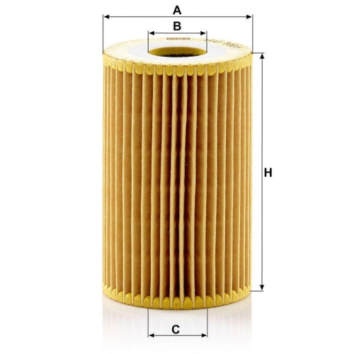 &Ouml;lfilter MANN-FILTER HU 7001 x f&uuml;r HYUNDAI KIA