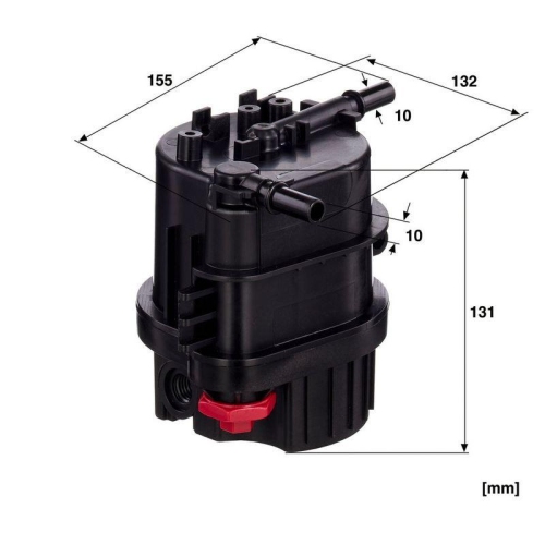 Kraftstofffilter MANN-FILTER WK 9015 x f&uuml;r CITRO&Euml;N FORD PEUGEOT TOYOTA