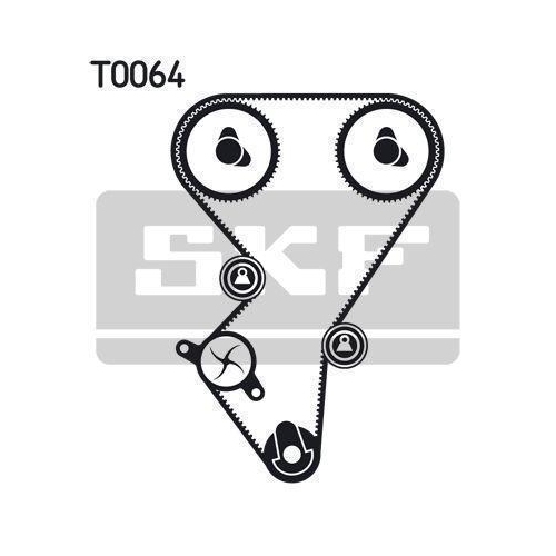 Zahnriemensatz SKF VKMA 03210 f&uuml;r CITRO&Euml;N PEUGEOT