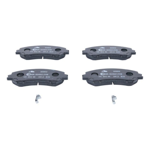 Bremsbelagsatz, Scheibenbremse ATE 13.0460-5652.2 für NISSAN, Vorderachse