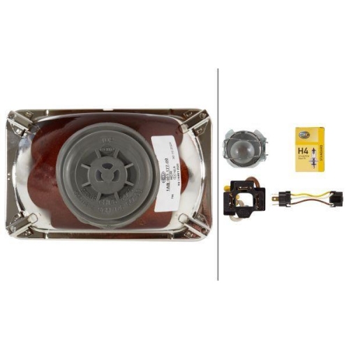 HELLA Hauptscheinwerfersatz 1AB 003 177-862 für MACK FREIGHTLINER, links, rechts