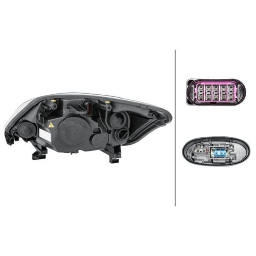 HELLA Hauptscheinwerfer 1EL 009 696-761 f&uuml;r FORD, rechts