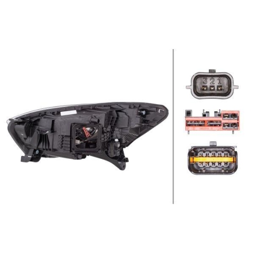 HELLA Hauptscheinwerfer 1EX 012 977-621 f&uuml;r RENAULT, rechts