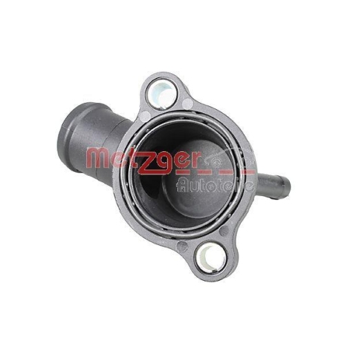 K&uuml;hlmittelflansch METZGER 4010269 f&uuml;r AUDI SEAT SKODA VW, Zylinderkopf