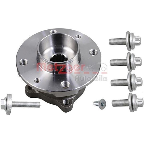 Radlagersatz METZGER WM 2206 GREENPARTS f&uuml;r RENAULT SMART, Hinterachse