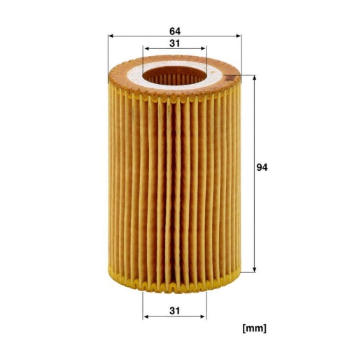 &Ouml;lfilter MANN-FILTER HU 712/9 x f&uuml;r HONDA