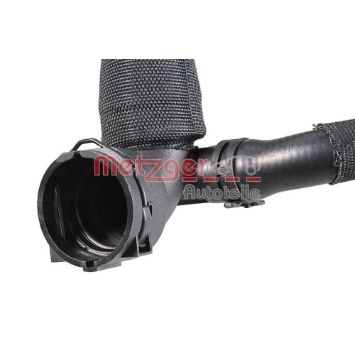 K&uuml;hlerschlauch METZGER 2421652 GREENPARTS f&uuml;r LAND ROVER, rechts oben