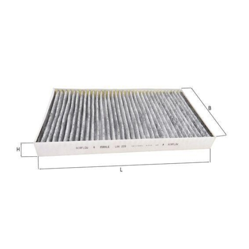 Filter, Innenraumluft KNECHT LAK 229 f&uuml;r MERCEDES-BENZ