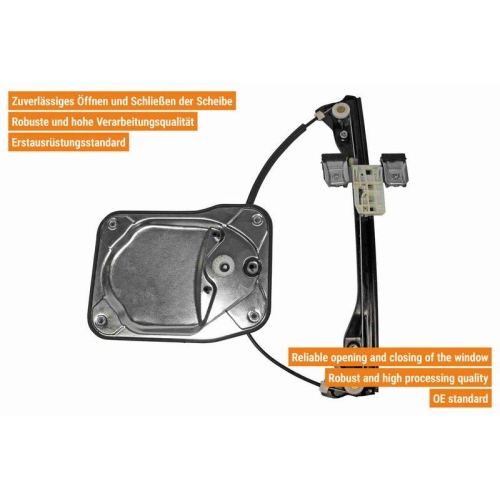 VAICO Fensterheber links und rechts vorne V10-3107 + V10-3108 f&uuml;r SKODA