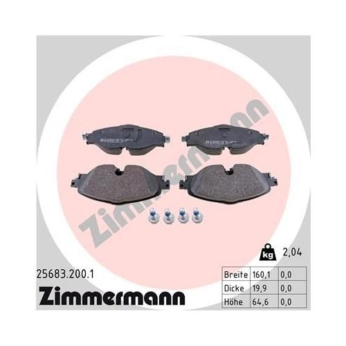 Bremsscheibe ZIMMERMANN 100.3300.20 COAT Z f&uuml;r FORD VAG AUDI (FAW) VW (FAW)