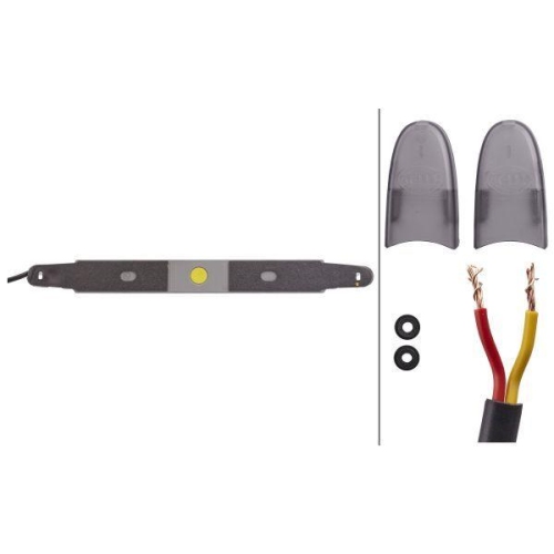 HELLA Zusatzbremsleuchte 2DA 343 106-031 für AUWÄRTER DAF ALEXANDER DENNIS