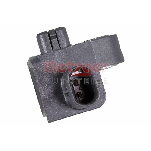 Sensor, Längs-/Querbeschleunigung METZGER 09001596 für AUDI VW VAG, vorne