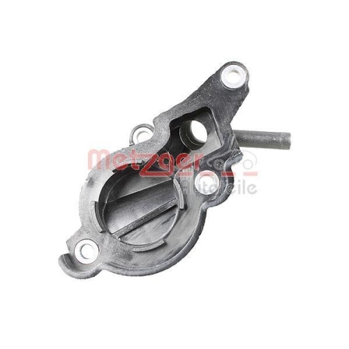 K&uuml;hlmittelflansch METZGER 4010274 GREENPARTS f&uuml;r AUDI SEAT SKODA VW, Thermostat
