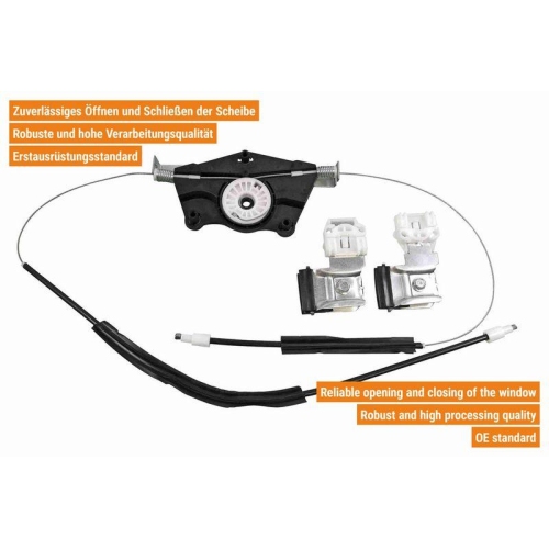 Fensterheber VAICO V10-2258 Original VAICO Qualität für SEAT SKODA VW VAG