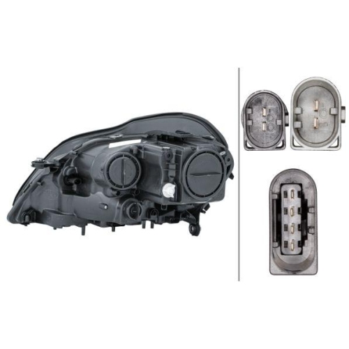 HELLA Hauptscheinwerfer 1EL 263 400-021 f&uuml;r MERCEDES-BENZ, rechts