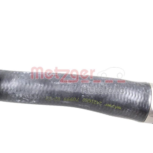 K&uuml;hlerschlauch METZGER 2421658 GREENPARTS f&uuml;r VOLVO, rechts oben
