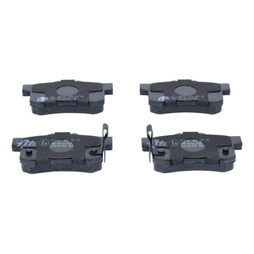 Bremsbelagsatz, Scheibenbremse ATE 13.0460-5711.2 f&uuml;r HONDA, Hinterachse