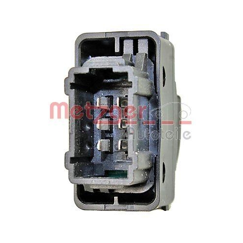 Schalter, Fensterheber METZGER 0916555 GREENPARTS für CITROËN/PEUGEOT