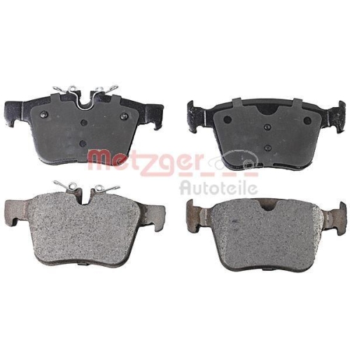 Bremsbelagsatz, Scheibenbremse METZGER 1170862 GREENPARTS f&uuml;r JAGUAR VOLVO