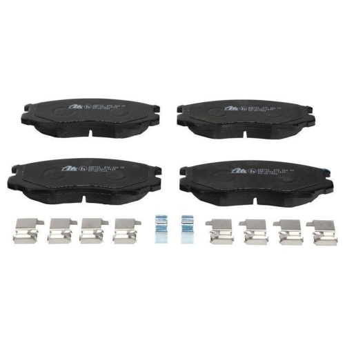 Bremsbelagsatz, Scheibenbremse ATE 13.0460-5713.2 f&uuml;r DAIHATSU, Vorderachse