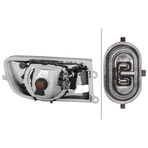 HELLA Nebelscheinwerfer 1N0 354 017-031 für SKODA, links