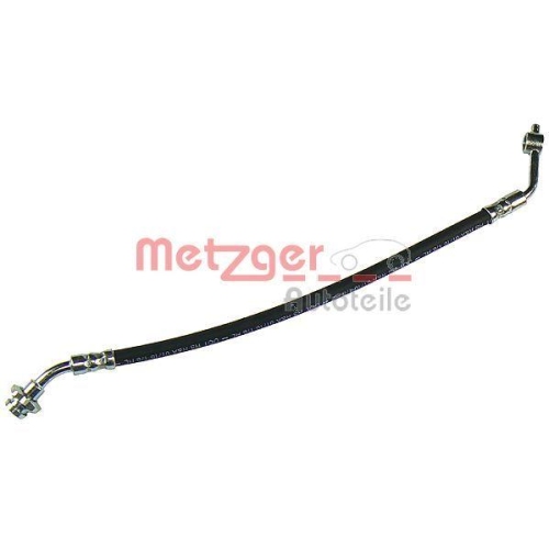 Bremsschlauch METZGER 4112533 f&uuml;r NISSAN, Vorderachse rechts