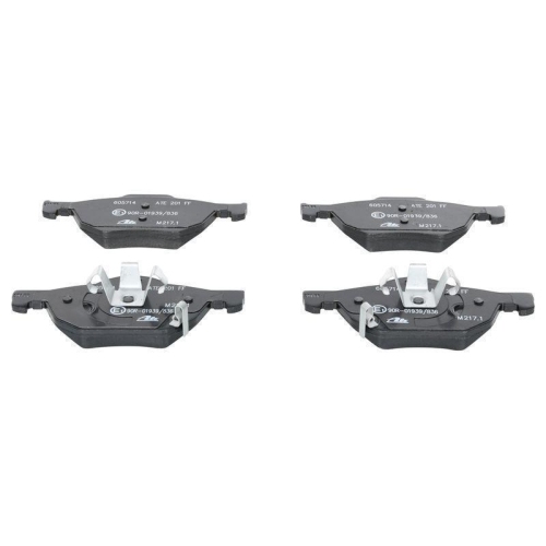 Bremsbelagsatz, Scheibenbremse ATE 13.0460-5714.2 f&uuml;r HONDA, Vorderachse