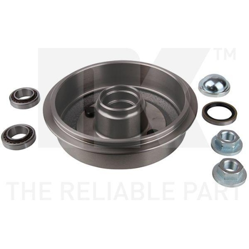 Bremstrommel NK 252539 f&uuml;r FORD MAZDA, Hinterachse