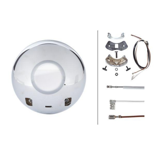 HELLA Fernscheinwerfer 1F1 009 094-051 f&uuml;r DAF SCANIA, links, rechts