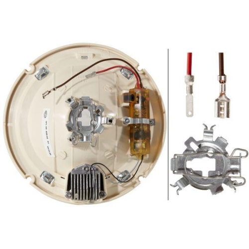 HELLA Scheinwerfereinsatz, Fernscheinwerfer 1F1 161 825-021 f&uuml;r, links, rechts