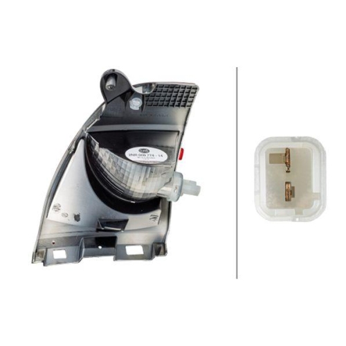 HELLA Nebelschlussleuchte 2NR 009 774-141 für CITROËN PEUGEOT DS, rechts