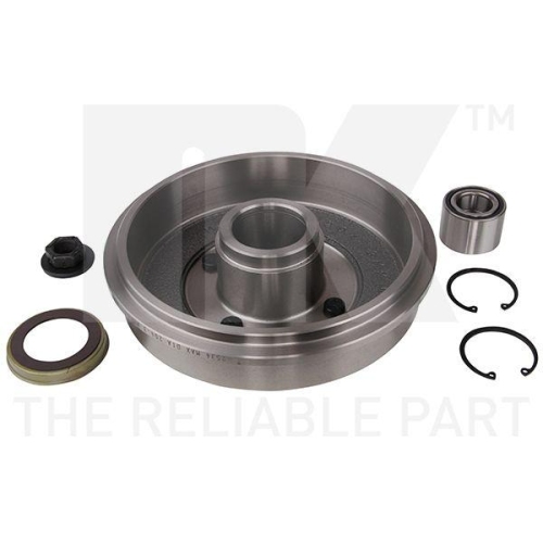 Bremstrommel NK 252542 f&uuml;r FORD, Hinterachse