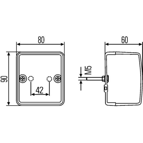 HELLA Kofferraumleuchte 2JB 996 012-121 für AUWÄRTER MAN NEOPLAN VDL VISEON