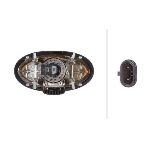 HELLA Arbeitsscheinwerfer 1GB 996 186-061 f&uuml;r JOHN DEERE