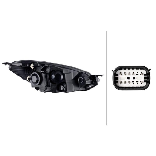 HELLA 1EG 354 857-011 Hauptscheinwerfer f&uuml;r FORD, links