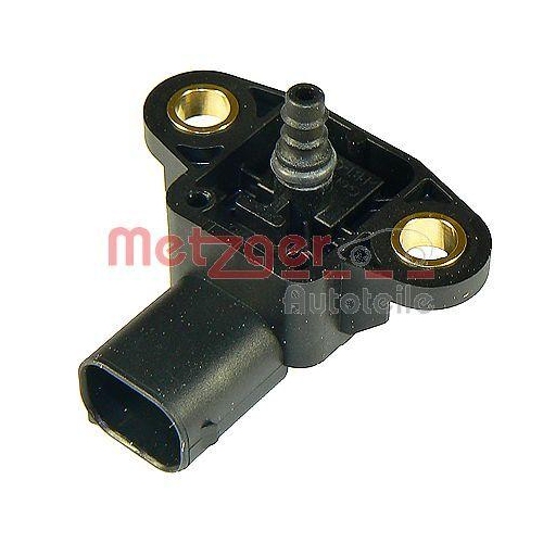 Sensor, Saugrohrdruck METZGER 0906089 ORIGINAL ERSATZTEIL GREENPARTS f&uuml;r VW