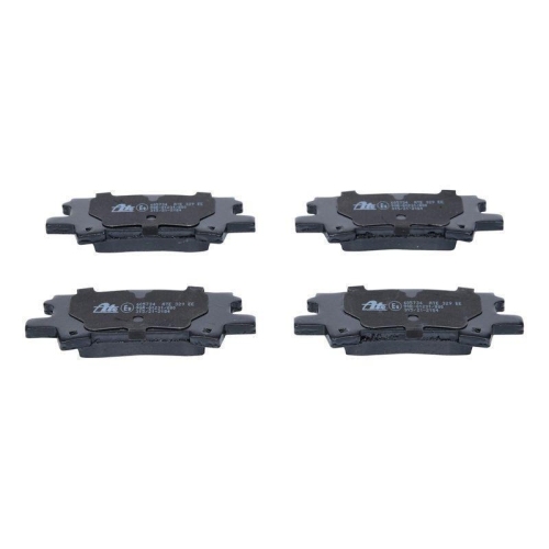 Bremsbelagsatz, Scheibenbremse ATE 13.0460-5734.2 f&uuml;r TOYOTA LEXUS, Hinterachse