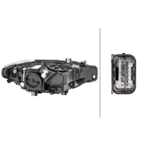 HELLA Hauptscheinwerfer 1EG 012 101-911 für BMW BMW (BRILLIANCE), links