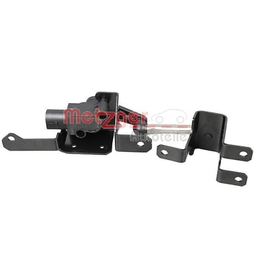 Sensor, Leuchtweitenregulierung METZGER 0901332 GREENPARTS für VAG, Hinterachse