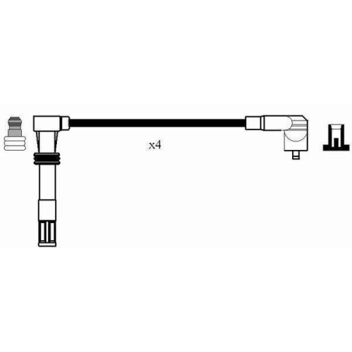 Z&uuml;ndleitungssatz NGK 0501 f&uuml;r AUDI SEAT SKODA VW LAMBORGHINI BENTLEY