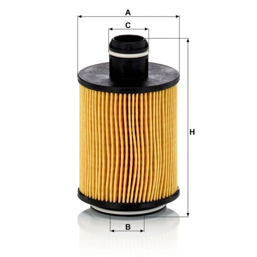 &Ouml;lfilter MANN-FILTER HU 7004/1 x f&uuml;r OPEL VAUXHALL GENERAL MOTORS
