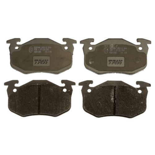Bremsbelagsatz, Scheibenbremse TRW GDB1305 COTEC f&uuml;r CITRO&Euml;N PEUGEOT RENAULT