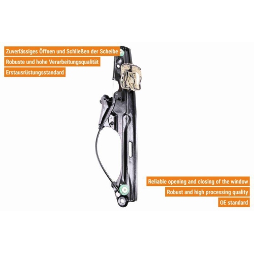 Fensterheber VAICO V20-8251 Original VAICO Qualität für BMW, hinten rechts