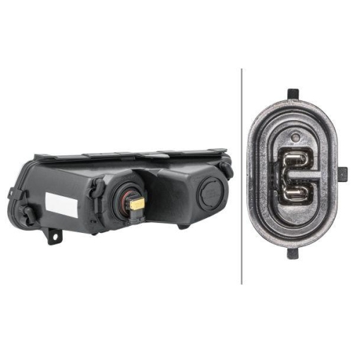 HELLA Nebelscheinwerfer 1ND 010 377-041 für VW, rechts