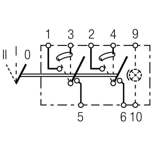 HELLA Schalter 6RH 007 832-681 für