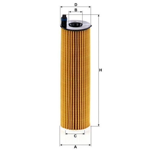 &Ouml;lfilter MANN-FILTER HU 6020 z f&uuml;r MERCEDES-BENZ