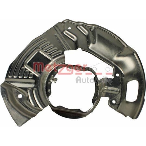 Spritzblech, Bremsscheibe METZGER 6115028 für BMW, Vorderachse rechts