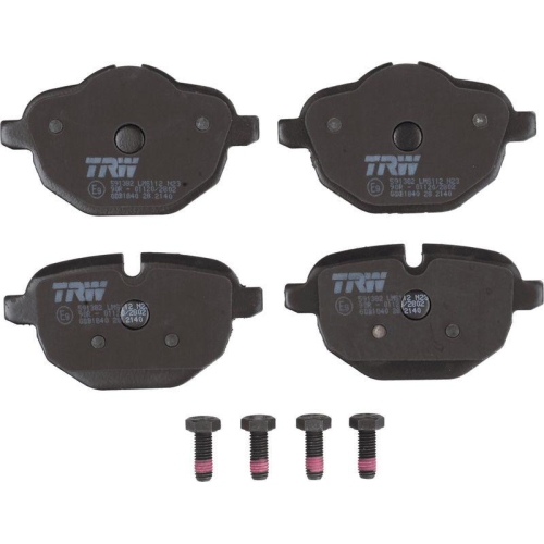 Bremsbelagsatz, Scheibenbremse TRW GDB1840 COTEC f&uuml;r BMW BMW (BRILLIANCE)