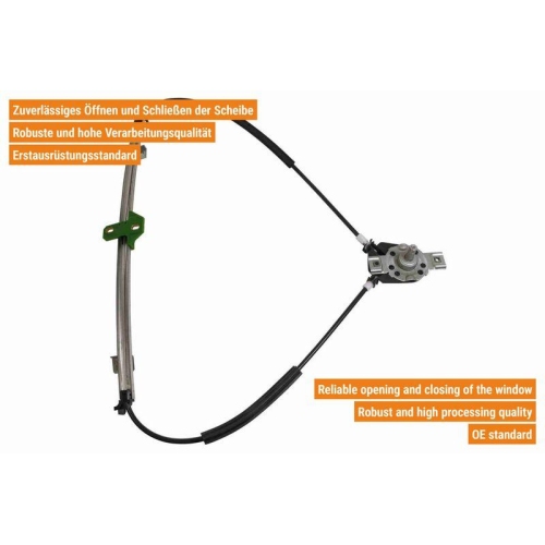 Fensterheber VAICO V10-0032 Original VAICO Qualität für AUDI SEAT SKODA VW VAG